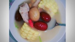 红枣板栗排骨汤