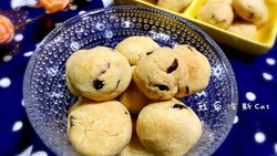 香酥蔓越莓椰蓉球饼干