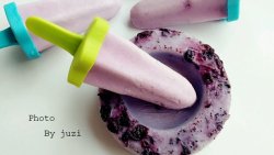 蓝莓酱酸奶冰棍儿