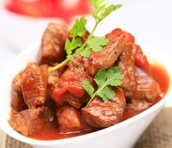 西红柿炖牛肉