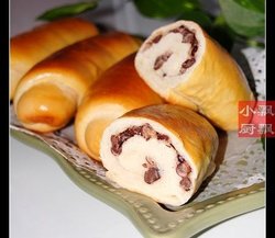 蜜豆面包卷