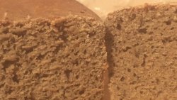 天然酵母100%黑麦面包添加麦麸 无糖 无油