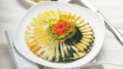 三色蒸蛋