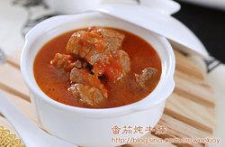 番茄炖牛腩