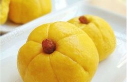南瓜豆沙包（发面版）