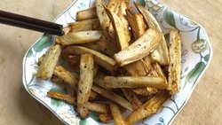 椒盐杏鲍菇---空气炸锅