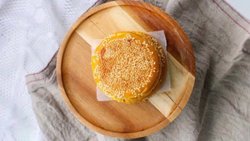 辅食-南瓜豆沙饼