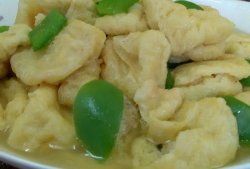 鸡汁油豆腐果