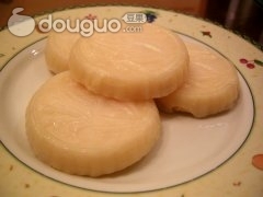 奶黄水晶饼 Chinese Custard Cake
