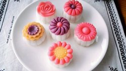 炫彩立体果蔬冰皮月饼