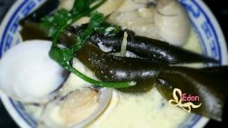 海带蛤蜊奶油汤