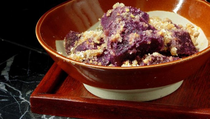 粉蒸紫薯