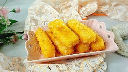 外焦里嫩炸鲜奶