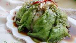爽口的白灼生菜