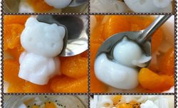 清凉椰奶冻