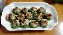 “飘香环翠圆”-----当豇豆角(长豆角)遇上肉圆子
