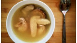 【百年栗园油鸡】花菇鸡汤
