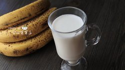 香蕉牛奶