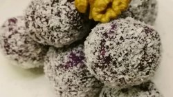 紫薯椰蓉九球：龙生九子，各个不同～