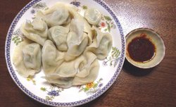 韭菜猪肉馅水饺