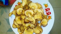 简易版烤苹果片