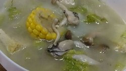 大白菜炖豆腐海蛎子