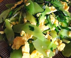美味莴笋鸡蛋