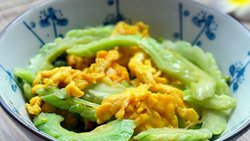 夏日清火小菜～苦瓜炒蛋