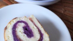 酸奶紫薯蛋糕卷—夏天到咯