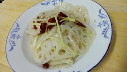 炝汁莲菜