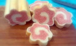 梅花双色土司