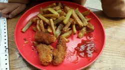土鸡炸鸡块