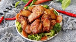 蜜汁香煎鸡胸肉