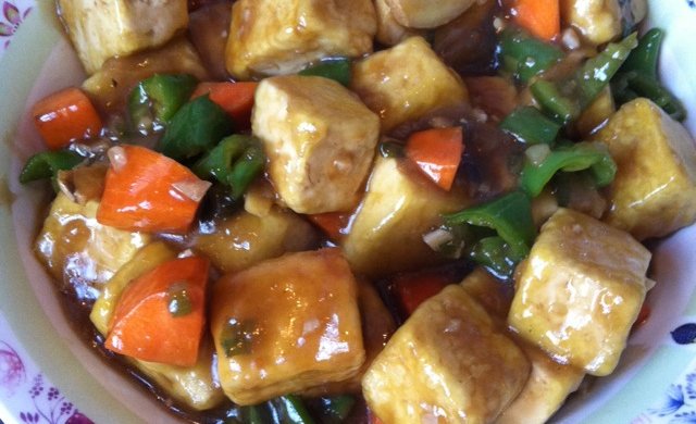 熘豆腐
