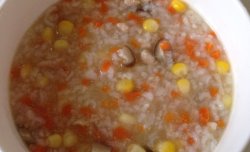 红萝卜玉米粥
