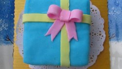 翻糖蛋糕（四）---《礼物盒》