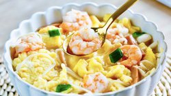 低脂不胖，虾仁菌菇汤