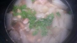冬瓜排骨汤——用电饭煲