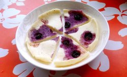 蓝莓酸奶蛋白饼（微波炉版）
