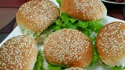 阿尔良烤鸡腿堡