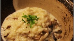 凤尾菇意大利烩饭 （risotto）