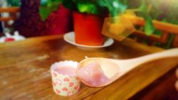 粉嫩粉嫩的石榴果冻（附：吉利丁片的用量）