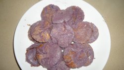 紫薯煎饼