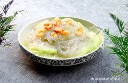 虾米粉丝炒葫芦瓜