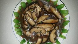 懒人版香菇油菜