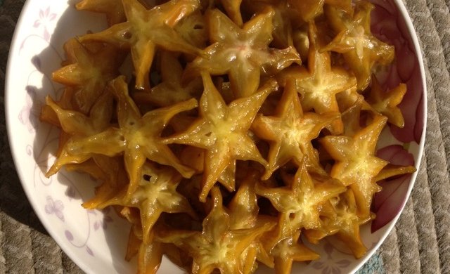 自制酸甜杨桃蜜饯