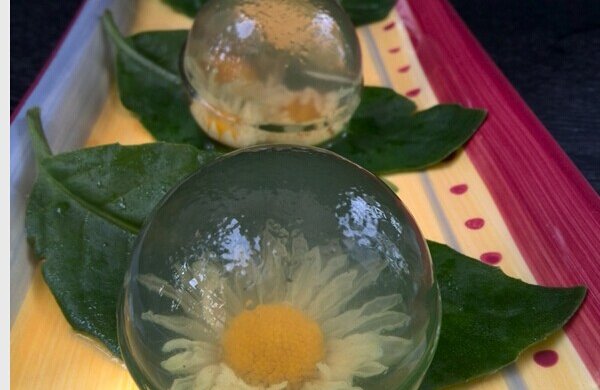 菊花水晶球