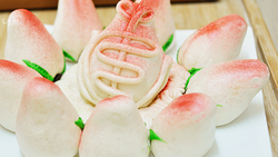 经典复刻：新年/祝寿寿桃豆沙包的制作技巧（年菜必备）