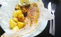 fish in a parcel 包裹烤鱼