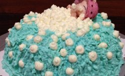 泡泡浴娃娃--送给闺蜜的生日蛋糕